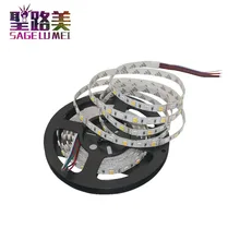 5 m/roll DC12V 60 Светодиодный s SMD 5050 RGB CCT Светодиодные ленты света RGBW светодиодный ленты Водонепроницаемый Светодиодные ленты бар свет строка украшение праздника