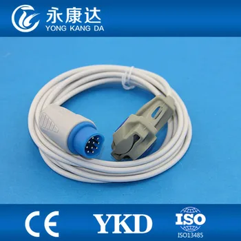 

Free shipping Pediatric finger clip SPO2 sensor for 3m,10pin