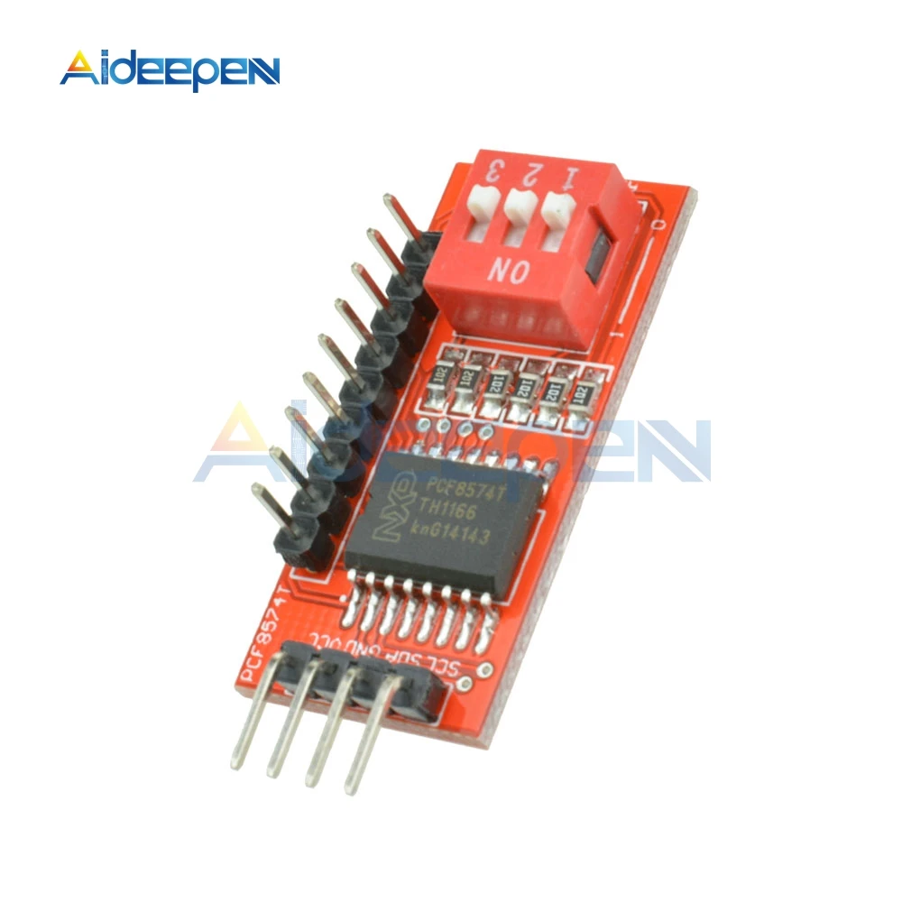 PCF8574T I/O для I2C IIC порт интерфейс Поддержка Каскадный Расширенный модуль Плата