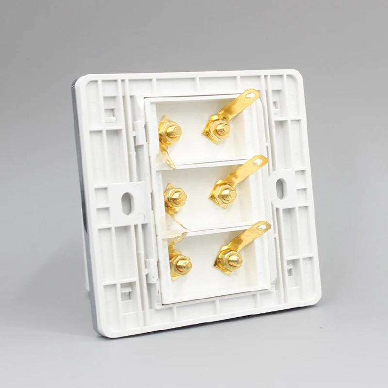 6 ports speaker connector wall panel pic 3