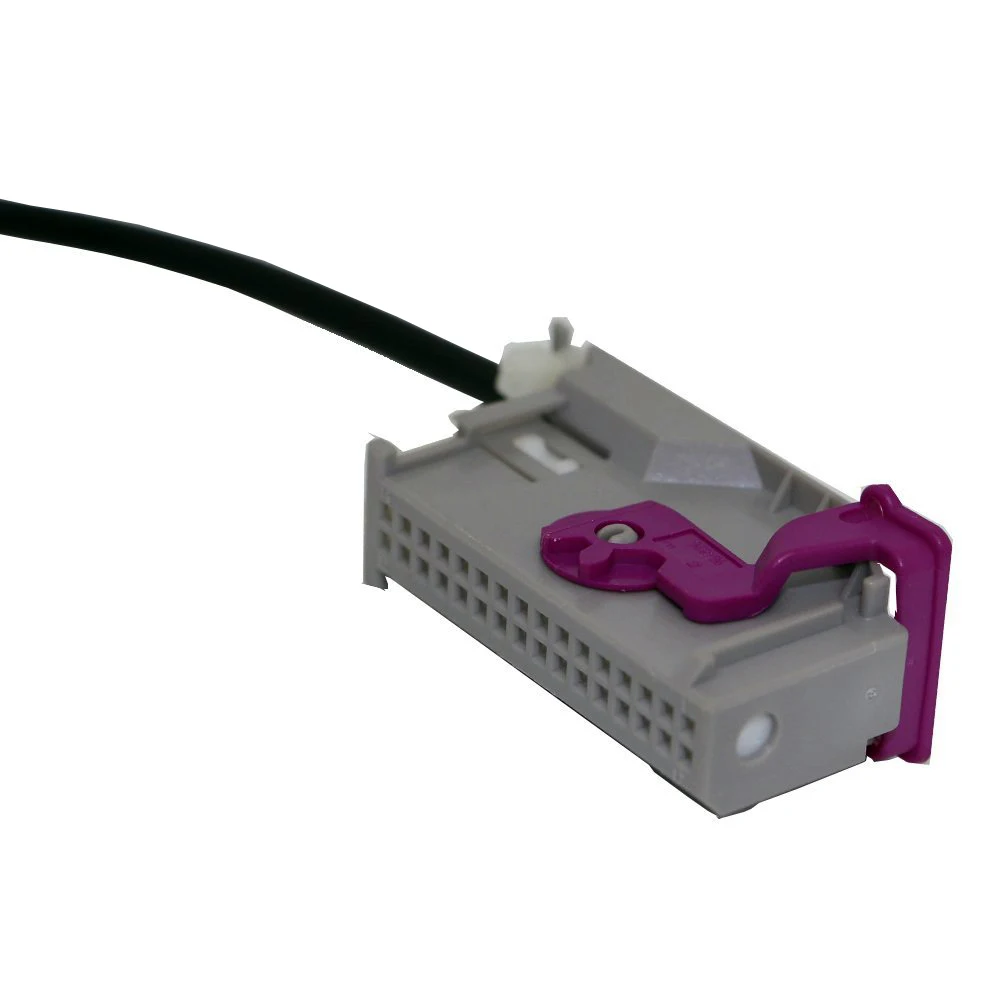 Настольный разъем 32pin A/V для Audi навигации Plus A3 A4 A6 A8 TT R8|input cable|aux socketaux cable adapter |