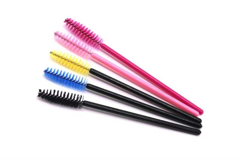 

50Pcs Eyelash Extension Disposable Eyebrow brush Mascara Wand Applicator Spoolers Eye Lashes Cosmetic Brushes Set makeup tools