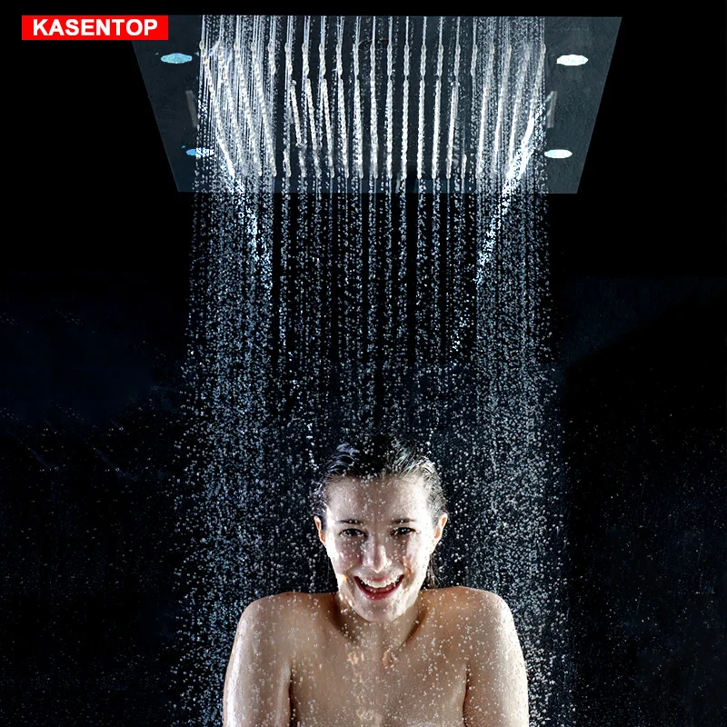 wall shower shower suit, constant temperature curtain, ceiling mounted ceiling lamp, LED dream combination wall shower shower suit, constant temperature curtain, ceiling mounted ceiling lamp, LED dream combination