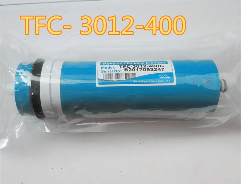 400 gpd кухонный фильтр для очистки воды обратного осмоса Мембрана TFC-3012-400 мембрана фильтры для воды картриджи мембрана