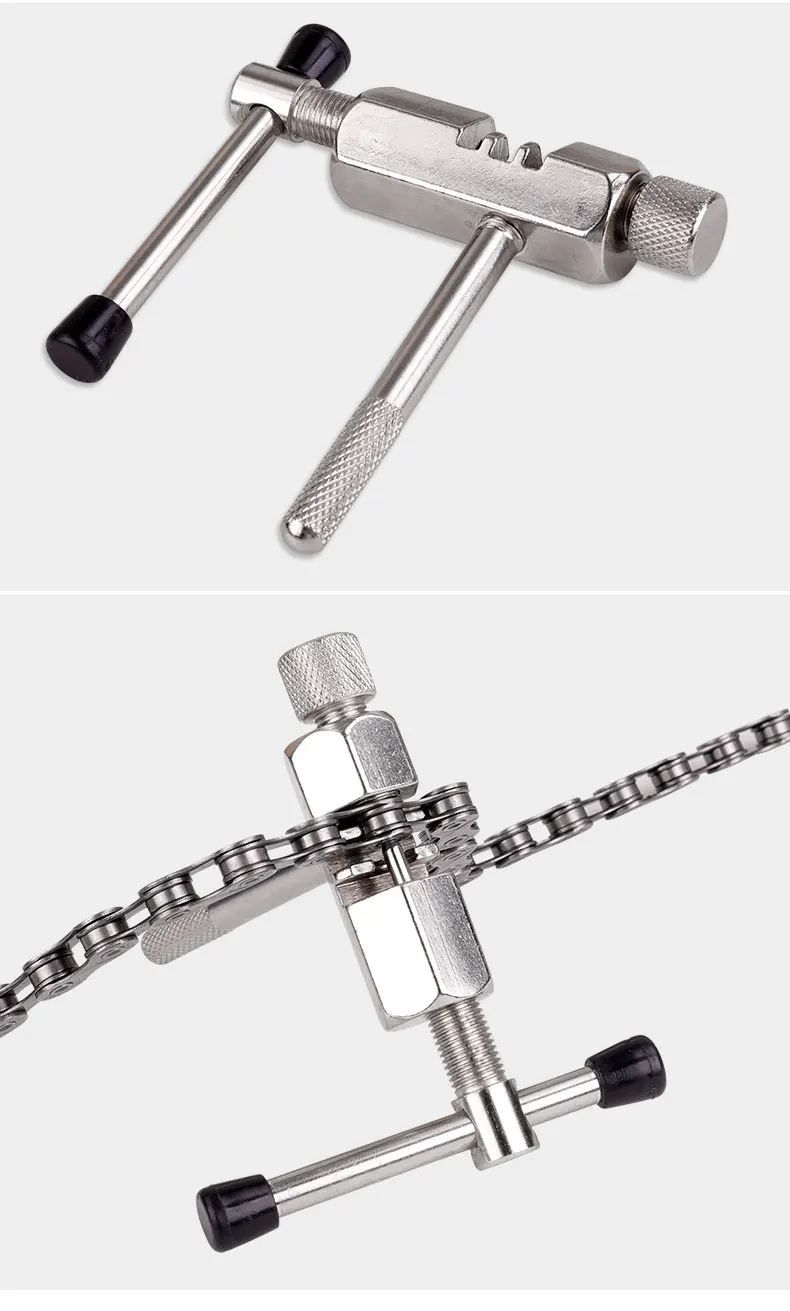 Deemount Би велосипедная цепь выключатель разветвитель ремонт велосипеда резак инструмент велосипедная цепь Pin сервис углеродная сталь облицованная никелем покрытие W/Закрепление звеньев