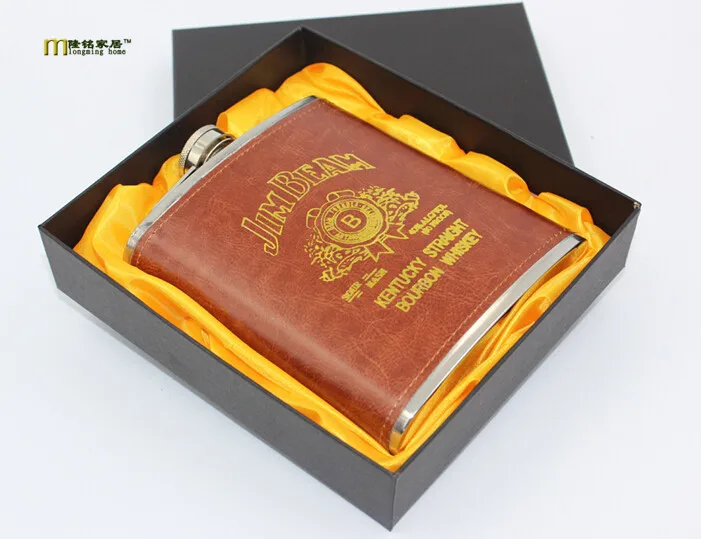 1PC Longming Homene Wholesale 18 ounces high grade wrapping thick 304 s steel flagon kettle Russia