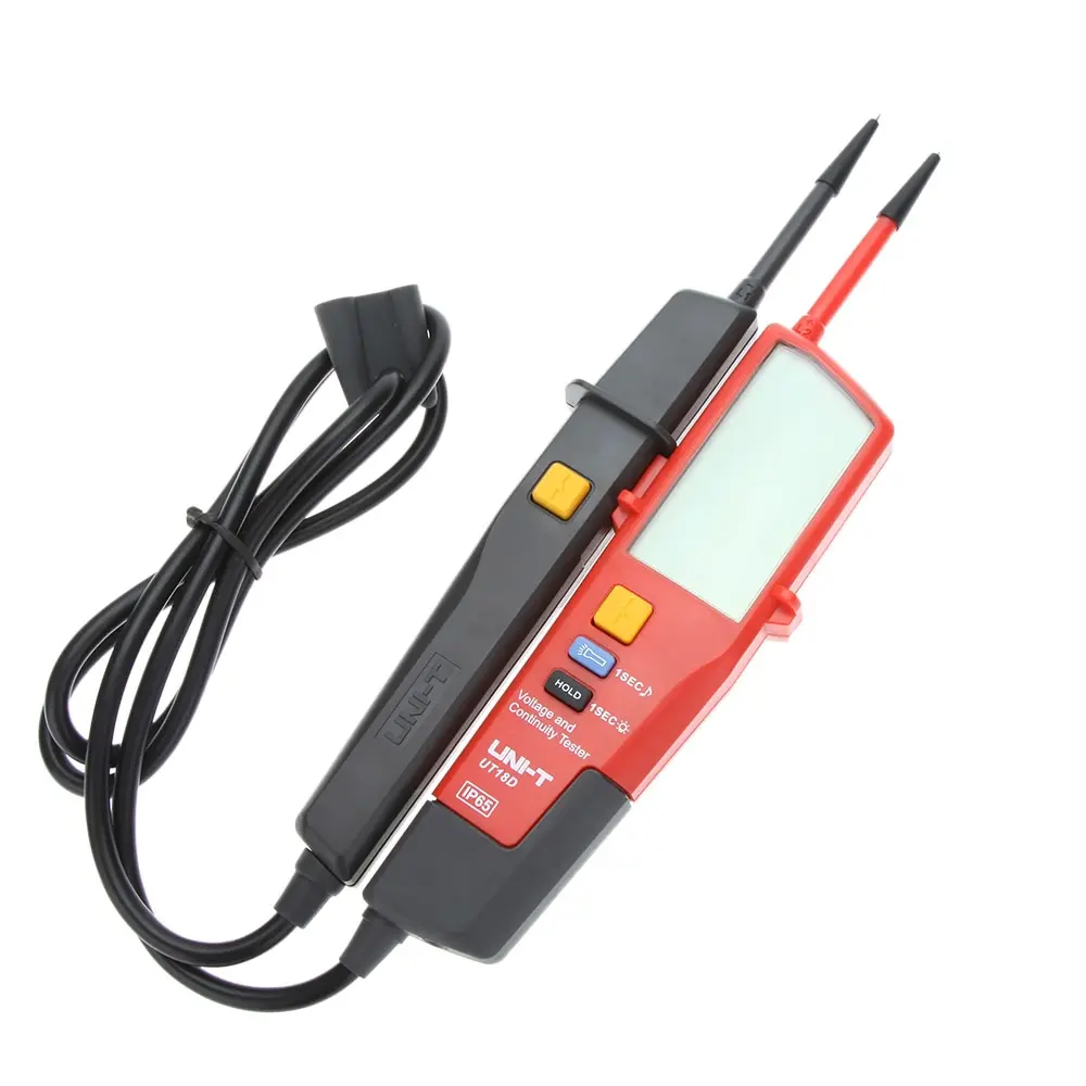 

Voltmeter Voltage Continuity Tester Multi-function Auto Range Voltage Teter Pen LCD Digital VoltMeter With Date Hold RCD Tester