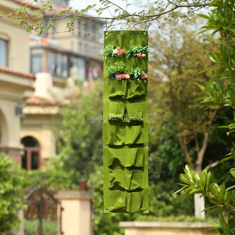 pocketgarden vertical garden grow bags 16 pockets planter home garden wall planters living garden bag garden decoration 25100cm in flower pots planters - Verde Vertical Garden pocketgarden vertical garden grow bags 16 pockets planter home garden wall planters living garden bag garden decoration 25100cm in flower pots planters - Verde Vertical Garden
