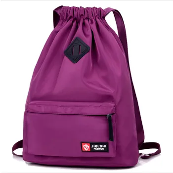 

Nylon Drawstring Drawstring Backpack Student Bag Storage Bag Backpack