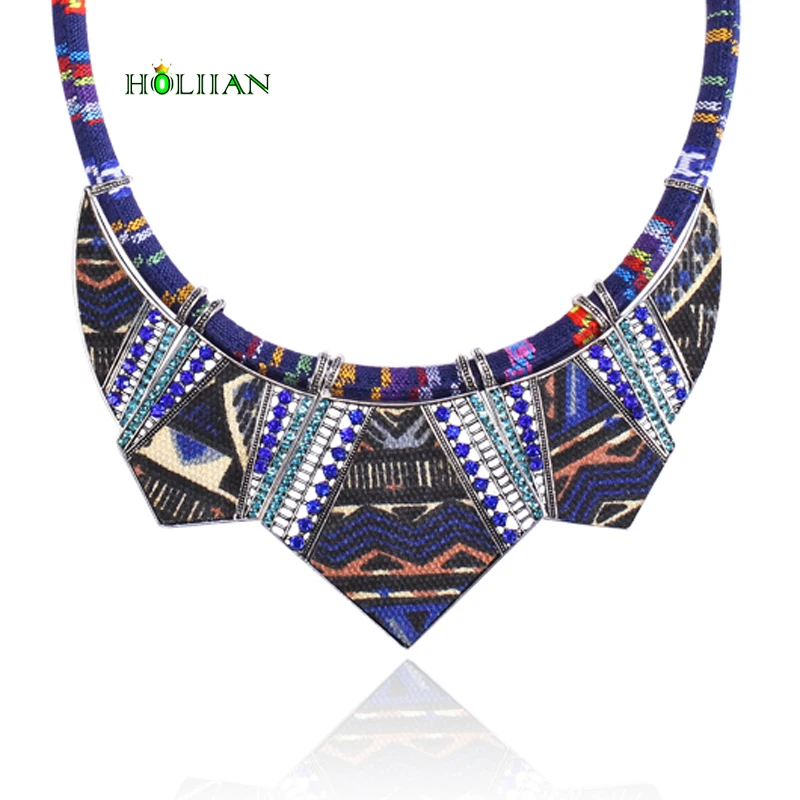 

Women fashion bohemia necklace&pendants modern hippie vintage big name choker necklace tribal ethnic boho multicolor rope bijoux