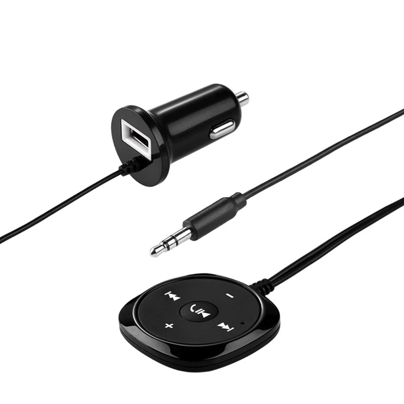 Автомобильный беспроводной Bluetooth комплект адаптер 2.1A USB Автомобильное зарядное
