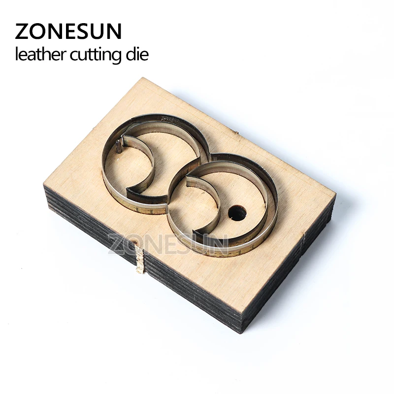 ZONESUN форма для глаз кожаные серьги для резки штампованной бумаги художественное украшение кожи инструмент для высечки машины комплект «сделай сам» резак