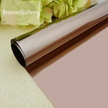 

50x300 Cm One way mirror film,Vinyl self-adhesive daytime privacy window tint,Glare Control Reflective Solar film for Home