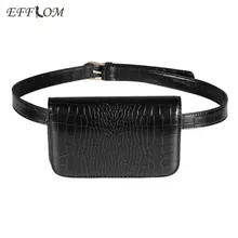Винтажная поясная сумка Женская поясная сумка из искусственной кожи аллигатора сумочка на ремне поясная сумка дорожная сумка Кошельки женские подходят для телефонов 5,5 дюймов