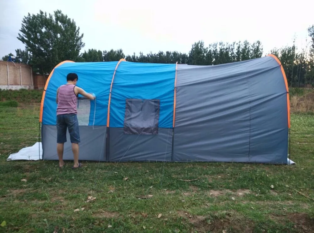 Barraca da Família e barraca de Acampamento e barraca Sala de Viagem ao ar Barraca do Partido 10 Pessoas Grande Túnel e 1 2 Hall Livre Equipamentos 11 Esporte e Lazer