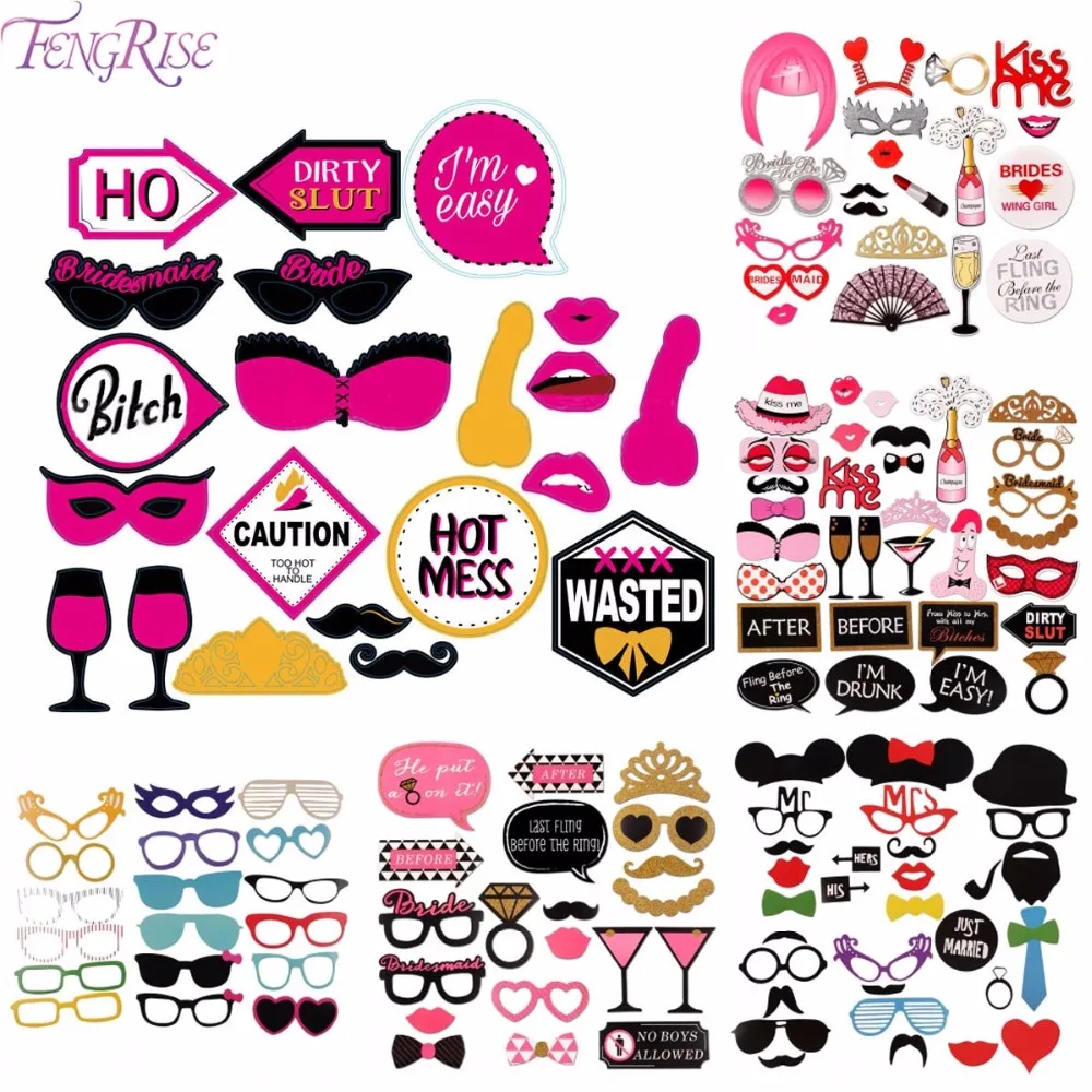 

31Pcs/Lot DIY Photo Booth Props Mask Glasses Mustache Lip on A Stick Wedding Birthday Party Fun Favor Free Shipping