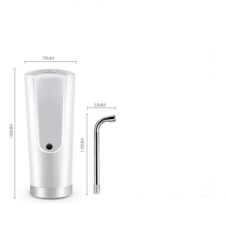 Электрический насос для бутылки воды автоматический кран для очищенной воды всасывающий блок диспенсер для воды с перезаряжаемой батареей кухонные инструменты
