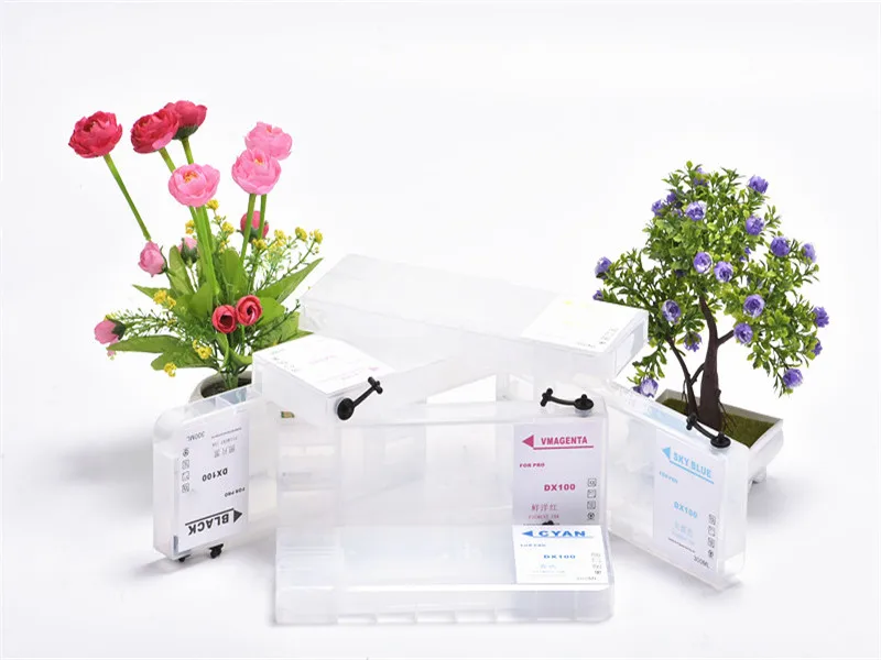

T7811-T7816 Printer empty ink cartridge For Fuji DX100 Refillable cartridge with chip with 6colors in 280ml