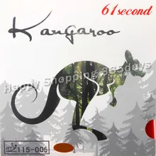 61second kangaroo Pips-in Table Tennis Rubber with white Sponge : image 61second kangaroo Pips-in Table Tennis Rubber with white Sponge
