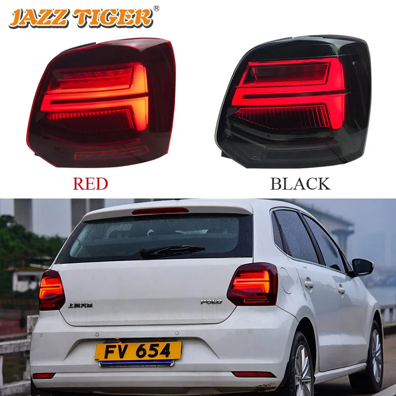

Car Styling LED Taillights Assembly for Volkswagen Vw Polo 2011~2017 LED Tail Lamp Rear Lamp DRL+Brake+Park+Signal
