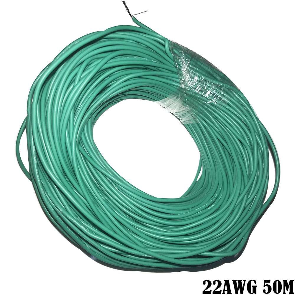 1 м силиконовый провод из луженой меди UL 3239 22awg изолированный 22 awg многожильный