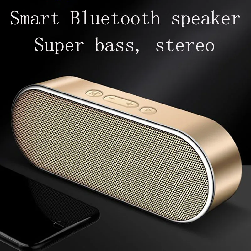 

New Smart Bluetooth speakers super bass 3D stereo surround sound effect dual horn DSP digital noise reduction HD call audios