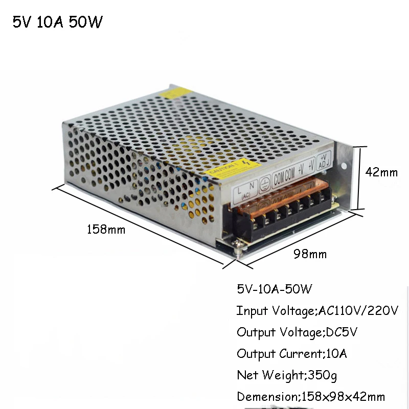 5V10A