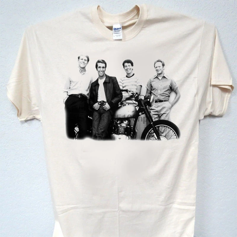 Henry Winkler New Retro Tee Shirt unofficial Happy Days inspired Fonz T shirt