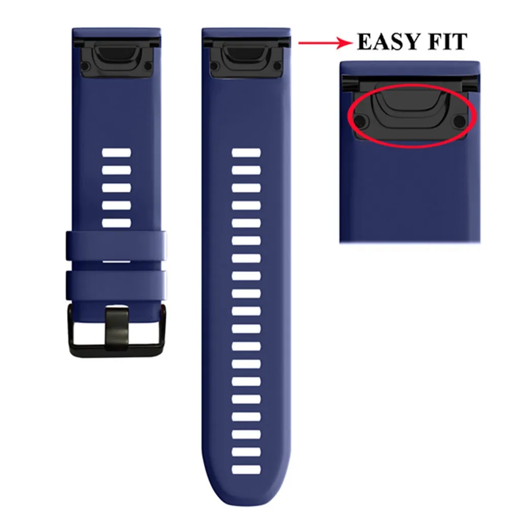Силиконовый ремешок для наручных часов, мягкий ремешок для быстрой установки, сменный ремешок для Garmin MARQ 5, стильные Смарт-часы, роскошный спортивный браслет 19May3
