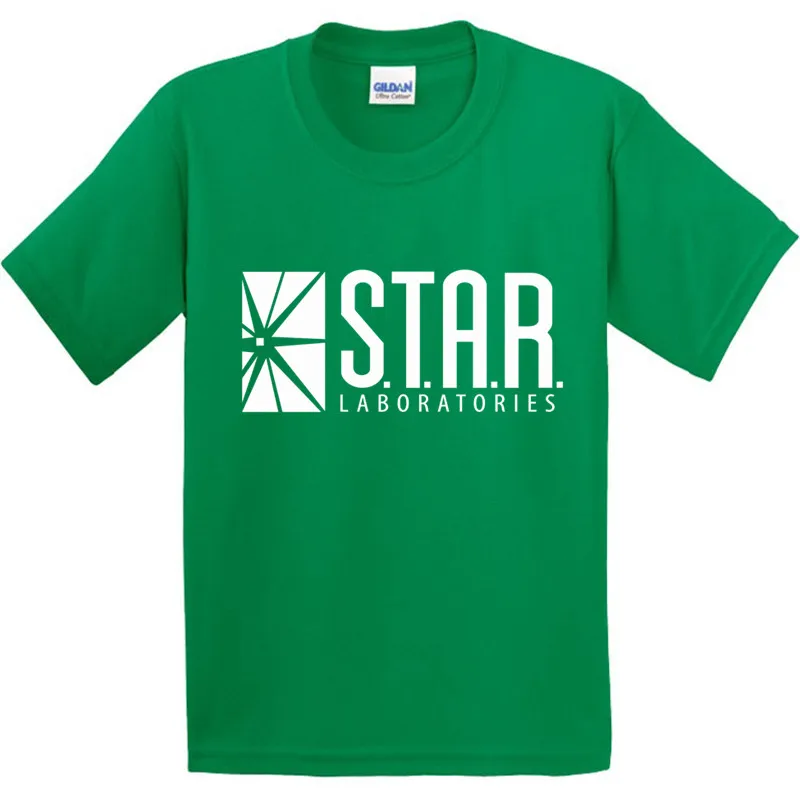 Детская футболка с героями мультфильма «Звезда», детская одежда с супергероями, повседневная хлопковая футболка для мальчиков и девочек, футболка с коротким рукавом