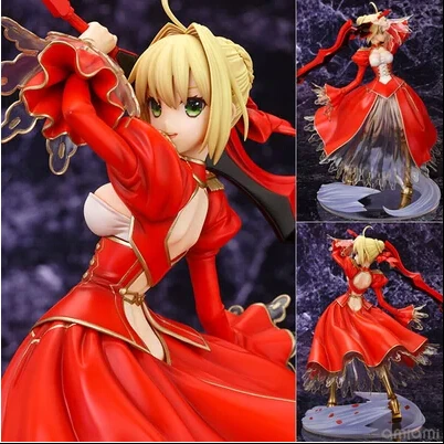 Судьба/EXTRA Сабер Nero 1/7 Весы японского аниме Fate/Ночь Экстра фигурку Kotobukiya