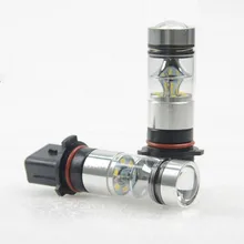 2 предмета в комплекте P13W SH23W Hi-Мощность Фул чипы светодиодный автомобиля 75 W белая противотуманная Лампа 15 светодиодные лампы Противотуманные фары дневного вождения фары высокой Мощность