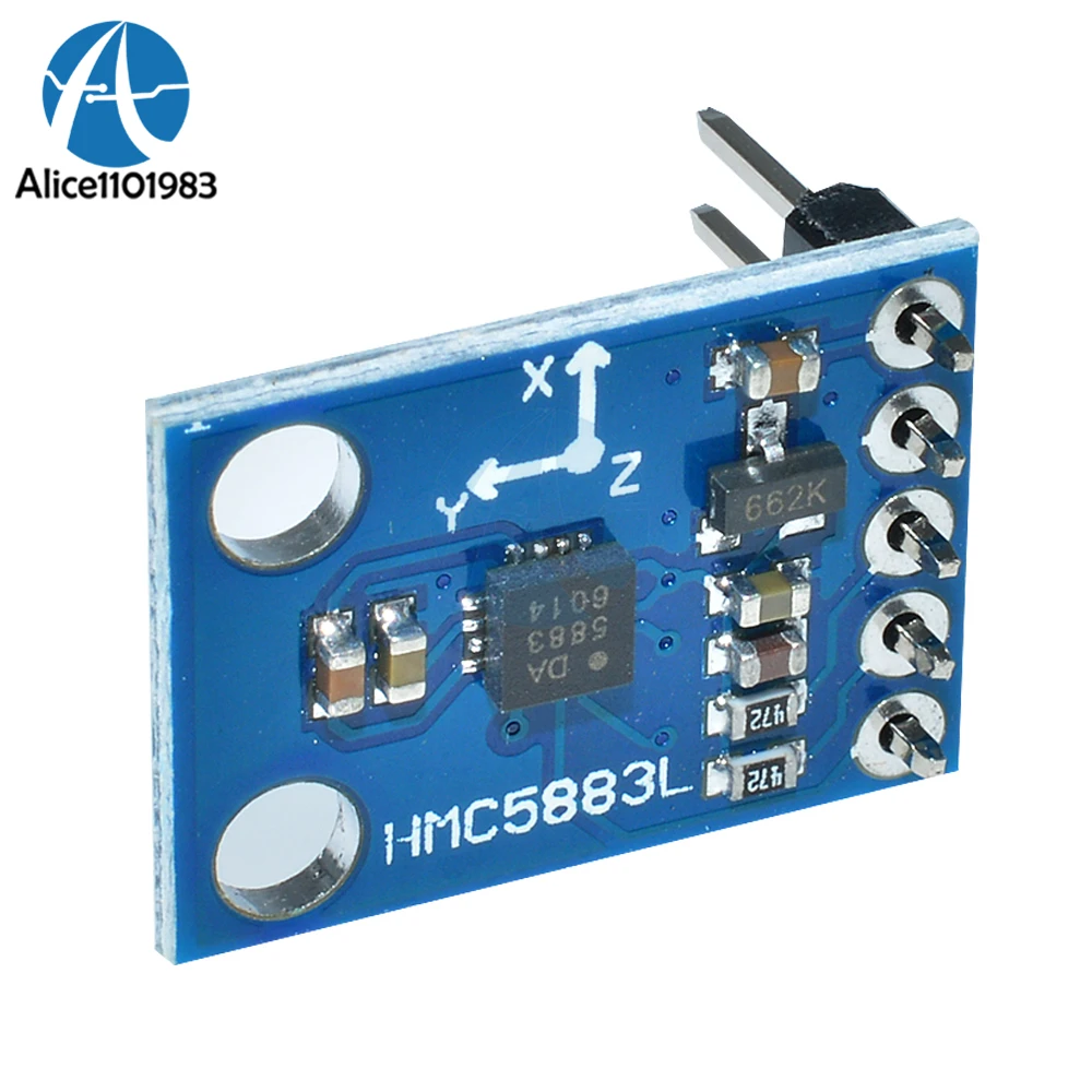 GY-273 HMC5883L GENUINE L883 3-Axis Compass Magnetometer Module Arduino SOLDERED