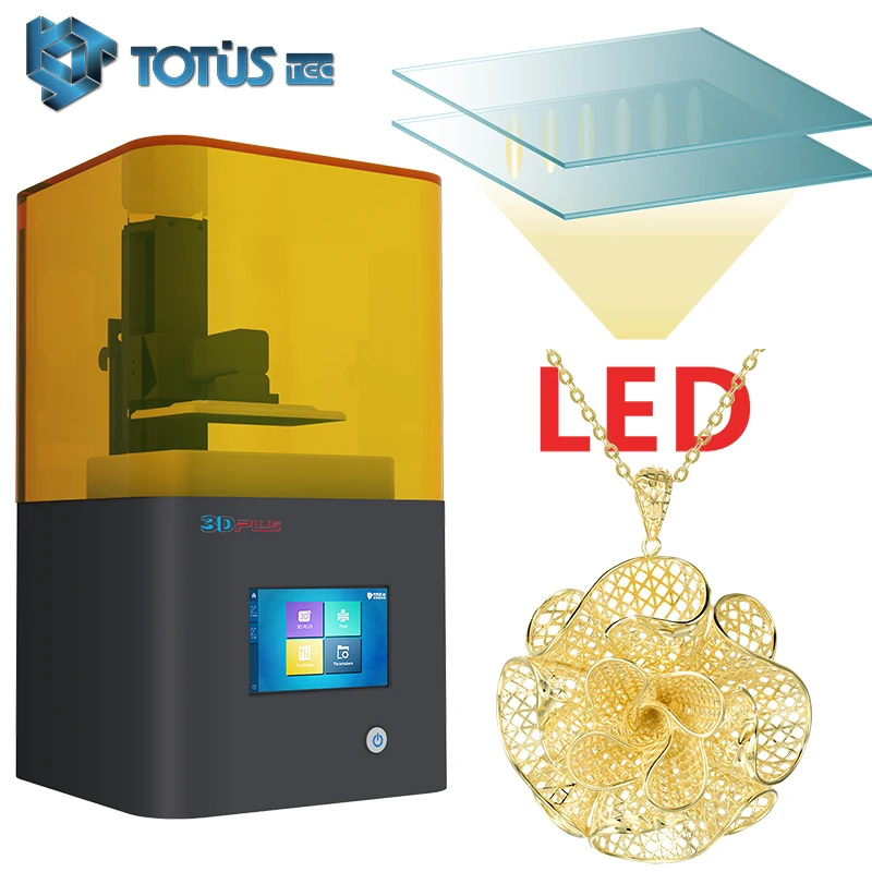  New Cheapest High Standard and High Precision DLP Large Format LCD 3D Printing Machine For Bracelet
