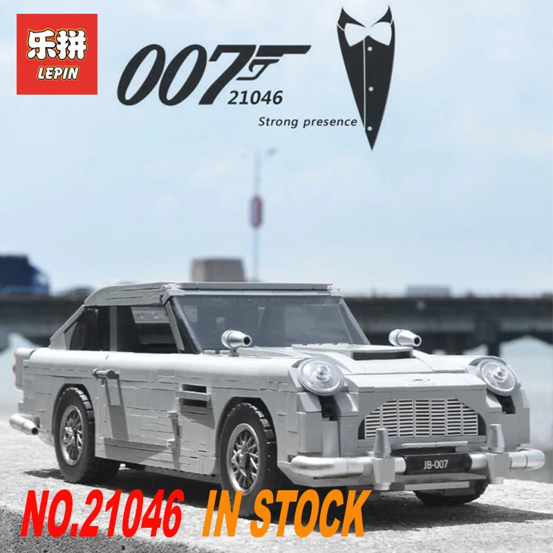 

Bond Aston Martin DB5 Compatible With Set Building Blocks Bricks Educational Toys DIY Christmas