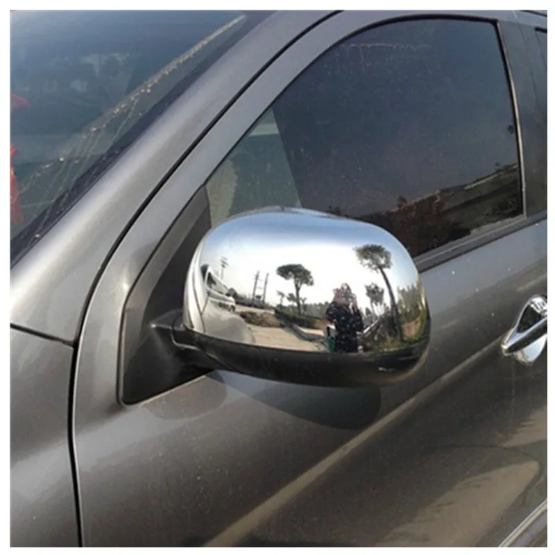 

2Pcs ABS Chromed Side Door Rearview Mirror Cover Trims Car Accessories Fit For Mitsubishi Outlander 2006-2012