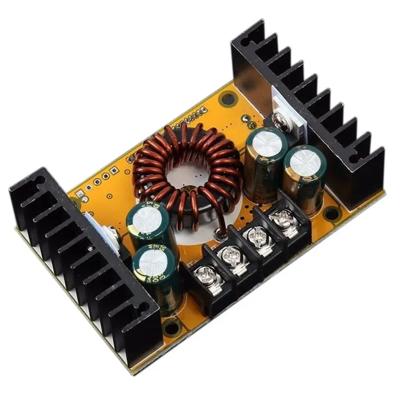 

Dual Display 10A DC-DC High-Power Adjustable Step-down Module Voltage & Current
