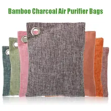 100 г угольная Сумка натуральный запах бамбуковый очиститель воздуха обувь бамбуковый уголь сумка для очистки воздуха запах автомобиля шкаф для Ванной Принадлежности
