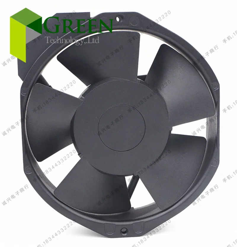 Ventilador de Refrigeração de Alta Potência com Fios Cabeça 5915pc10t-b30-b00 17238 17cm 172x150x38 mm Ac100v 33w - Imagem 2