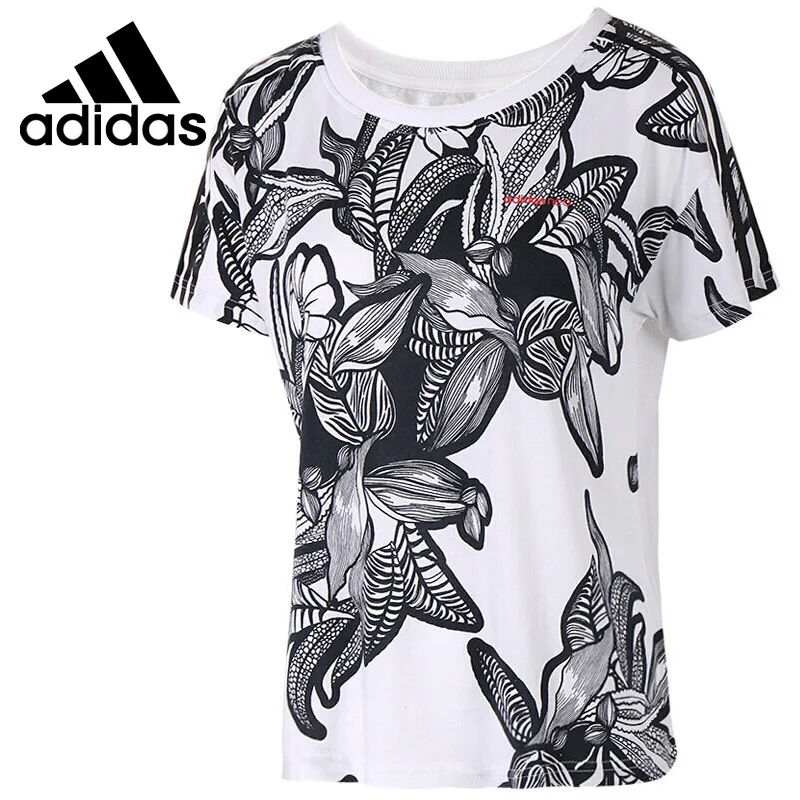 

Original New Arrival Adidas NEO Label W Illust Tee Women's T-shirts short sleeve Sportswear