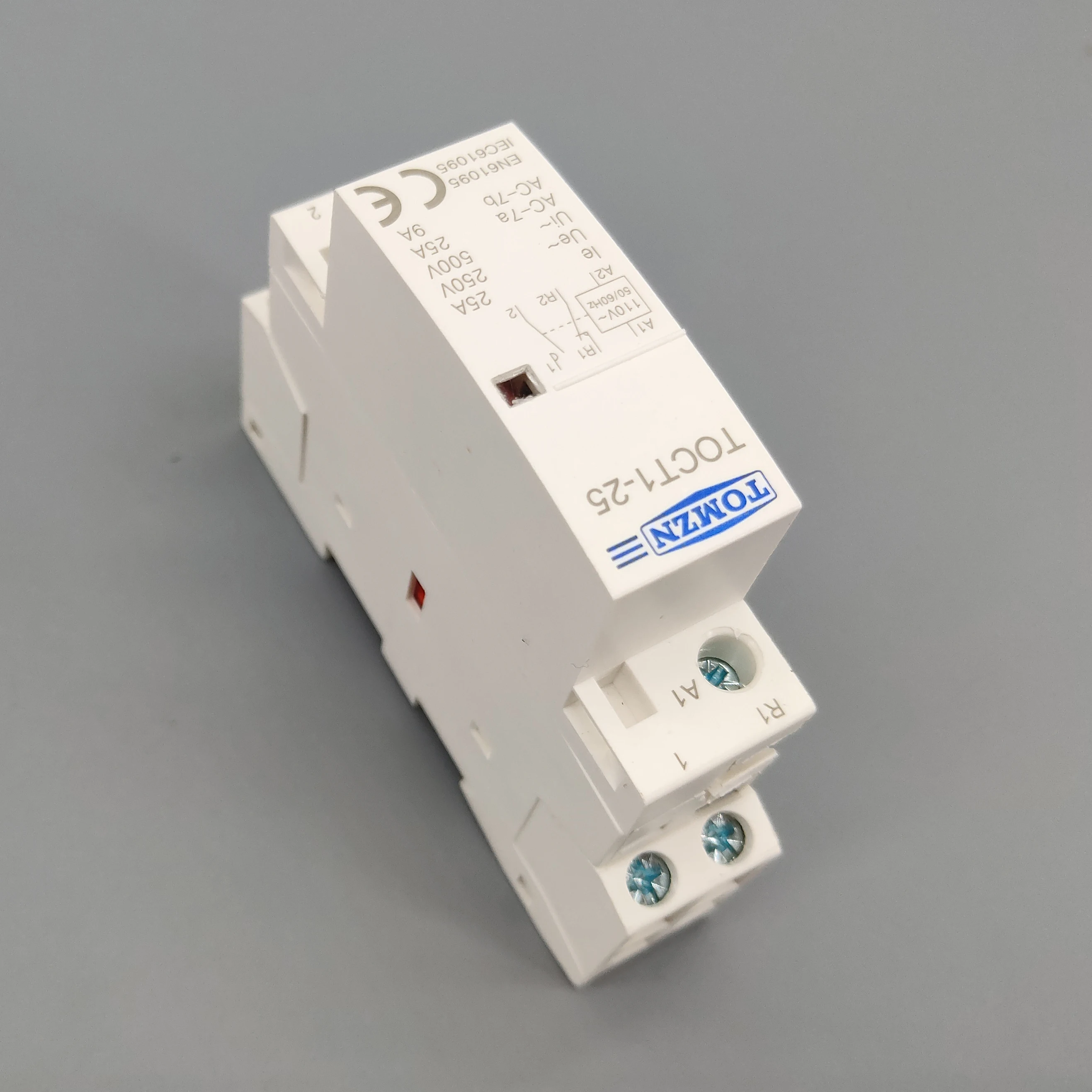 TOCT1 Американская классификация проводов 2р 25A 110V Катушка 230V 50/60HZ Din rail бытовой ac Контактор В соответствии с стандартом 1NC 1NO