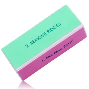 

N003 Brick Shaped Nail Polishing Tool Buffer Manicure Buffing Sand Sponge Files Nail Art Buffer Tools Polish Block Free Shipping