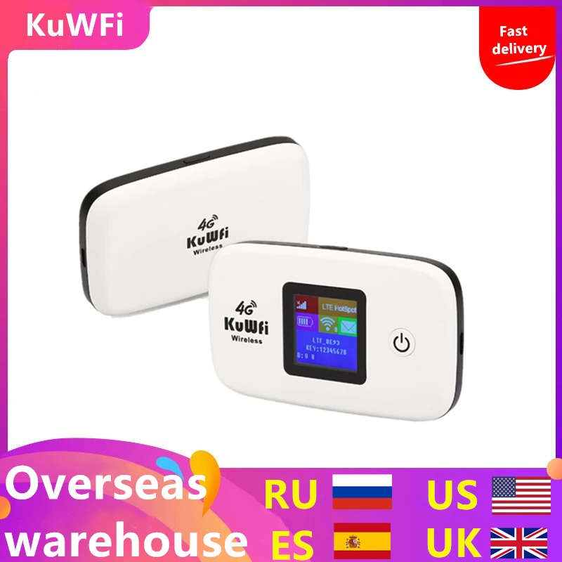 4G Wireless Mobile Wifi Router Mini Portable Hotspot Unlocked Travel LTE FDD