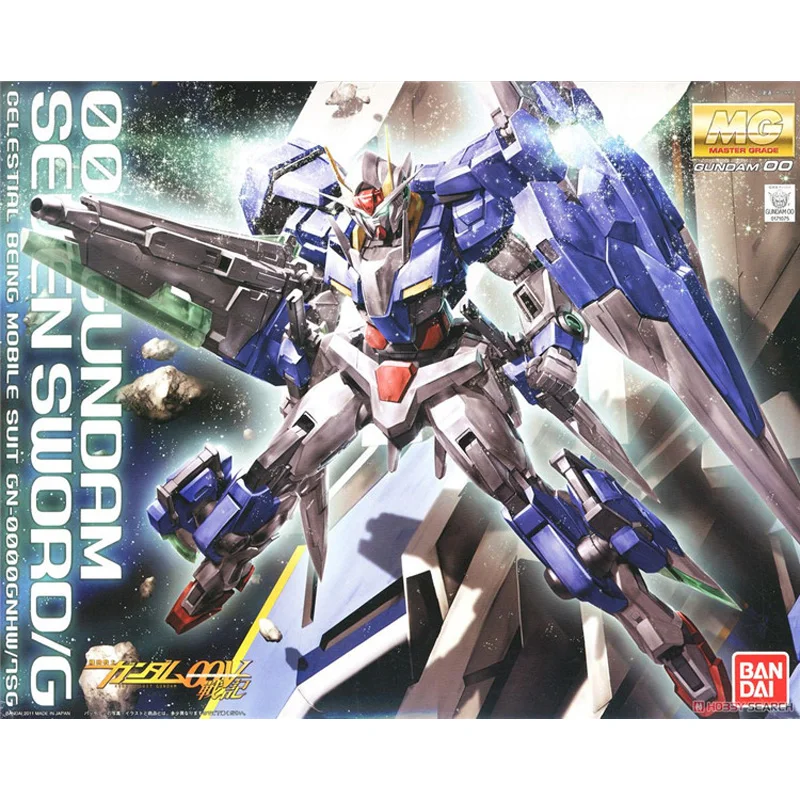 BANDAI MG 1/100 00 Гандам семь меч GN-0000/7 S эффекты фигурка модель модификации