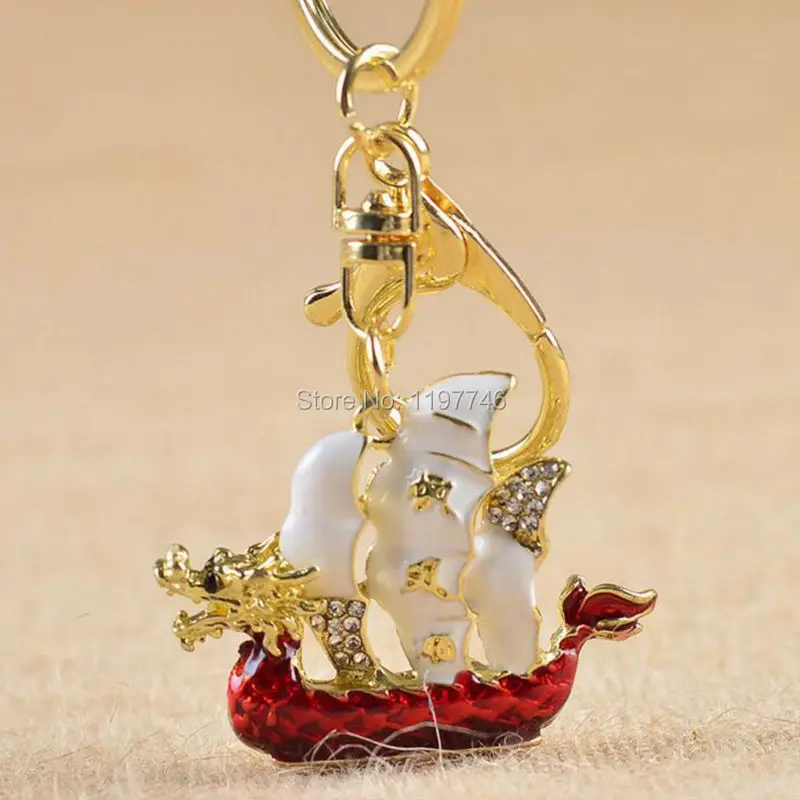 dragon boat keychain 35x45mm 2 pieces luxury dragon boat keychain key chain key dragon boat keychain 35x45mm 2 pieces luxury dragon boat keychain key chain key