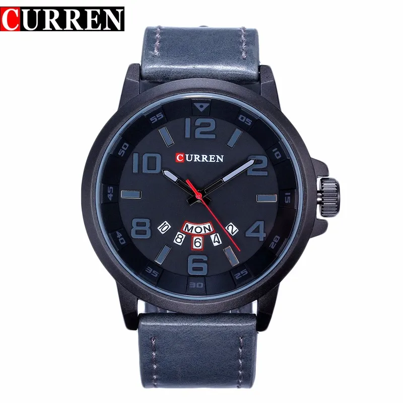 Элитный бренд Военная Униформа кварцевые часы Для мужчин кожаный ремешок Повседневное Бизнес мужской наручные часы мужской Relogio masculino Montre Reloj