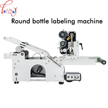 

Semi - automatic round bottle labeling with a coding machine round bottle labeling machine 110/220V 1PC