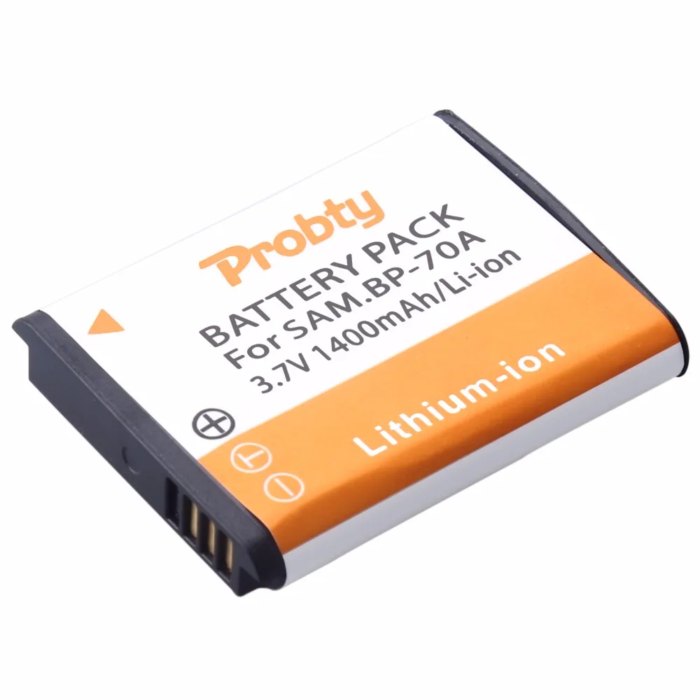 Фото 2 шт., Аккумулятор для камеры Samsung ES65 ES67 ES70 ES71 PL100 PL101 PL120 PL121 SL50 SL600 SL605 SL630 TL105 TL110 №2