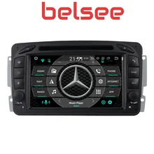 Belsee Android 8,0 2 Din Автомобильный плеер радио головное устройство авто для Mercedes Benz CLK W209 W203 W639 W168 W463 Vaneo Viano Vito