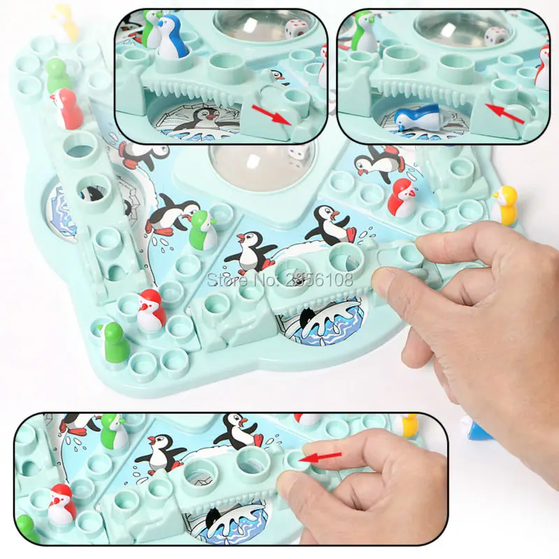 Игровая Зона Pop 'n Drop Penguins классическая 3 D семейная настольная игра N Hop для